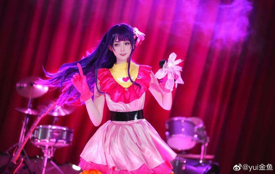初音未来cosplay，yui金鱼微博不知火带你探寻音乐美学