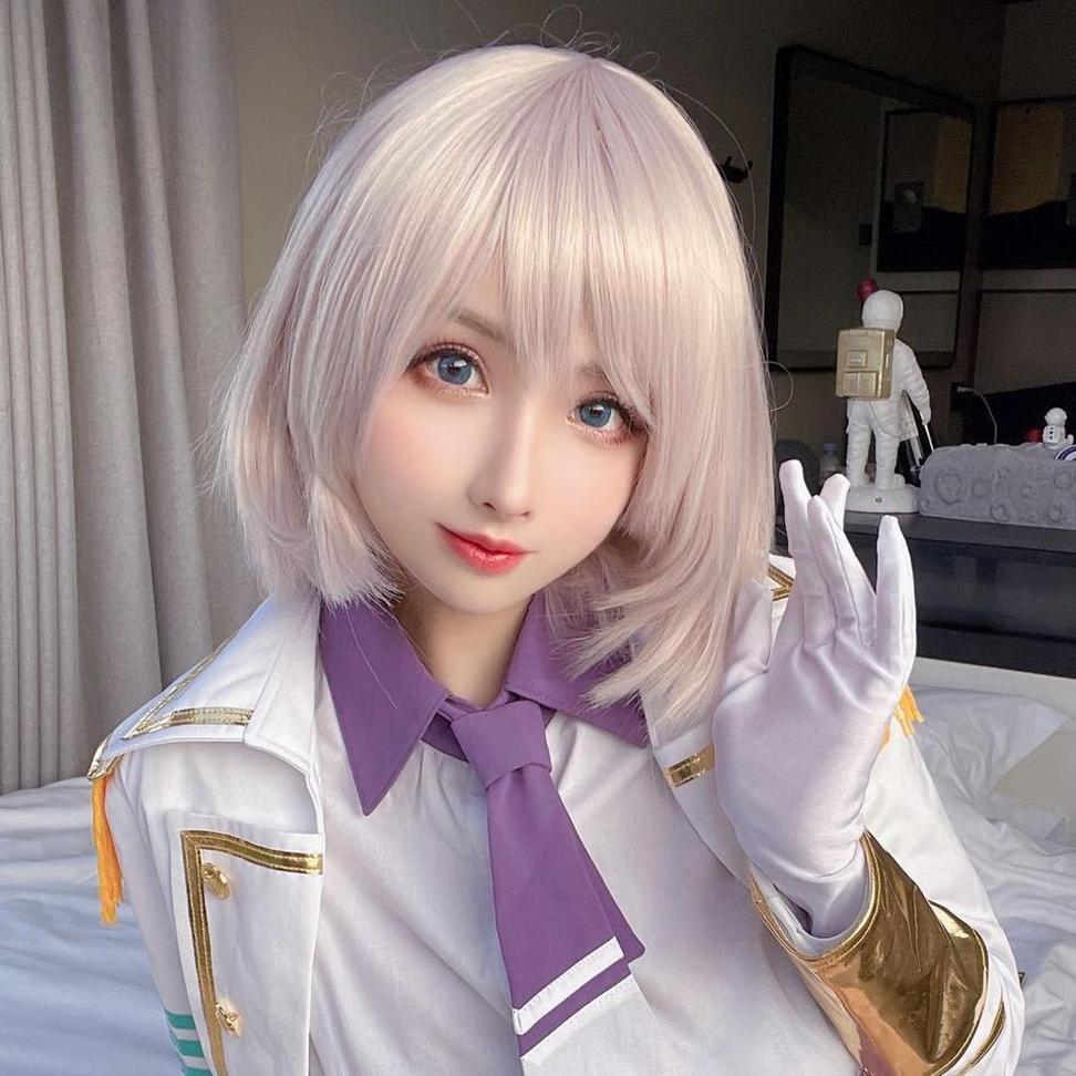 凉凉子 碎花裙cos,凉凉子实习生采集室精选作品分享