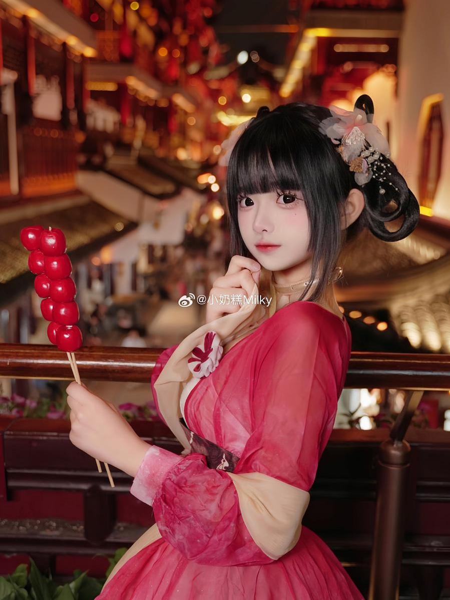 小奶糕milky 看完这组小奶糕milky冬之公主的美图,你就会爱上冬天