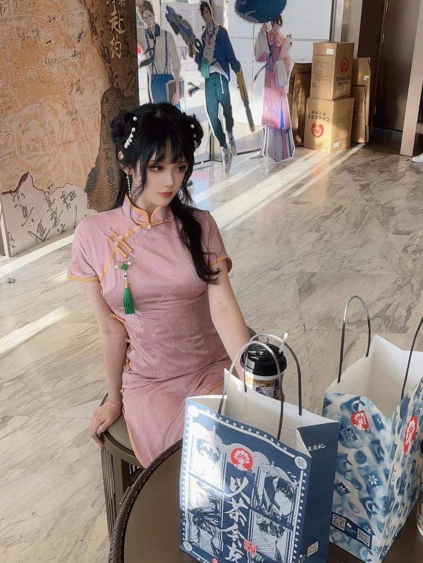 一组秋楚楚cos貂蝉图片背后的故事：分享coser追求艺术完美的历程!